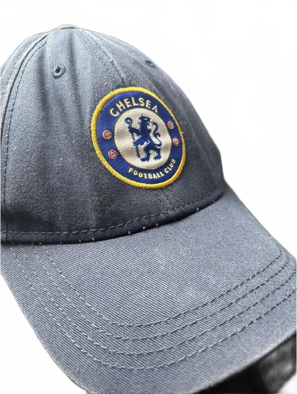 Chelsea Football Club Embroidered Logo Baseball Cap Hat